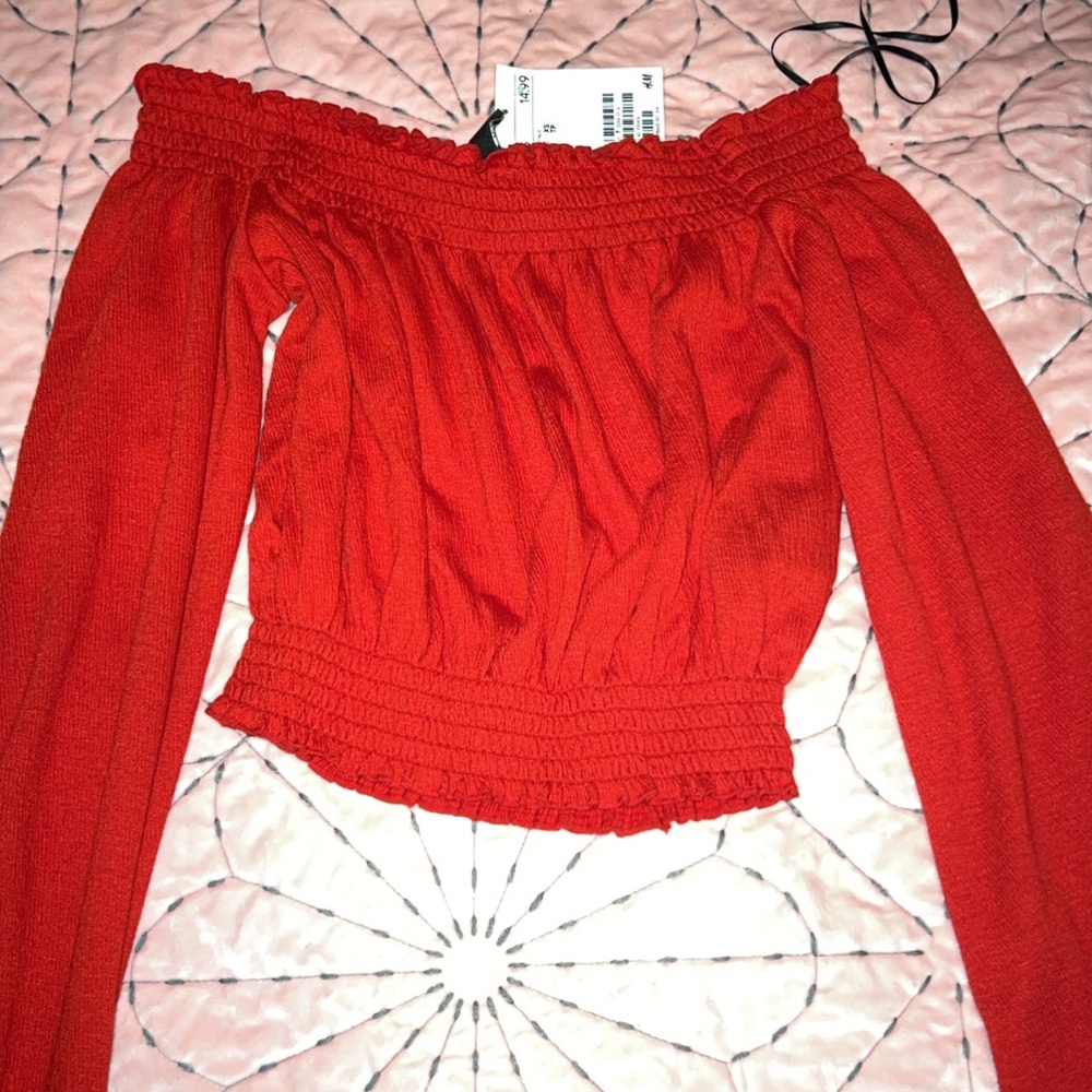 Off the shoulder top